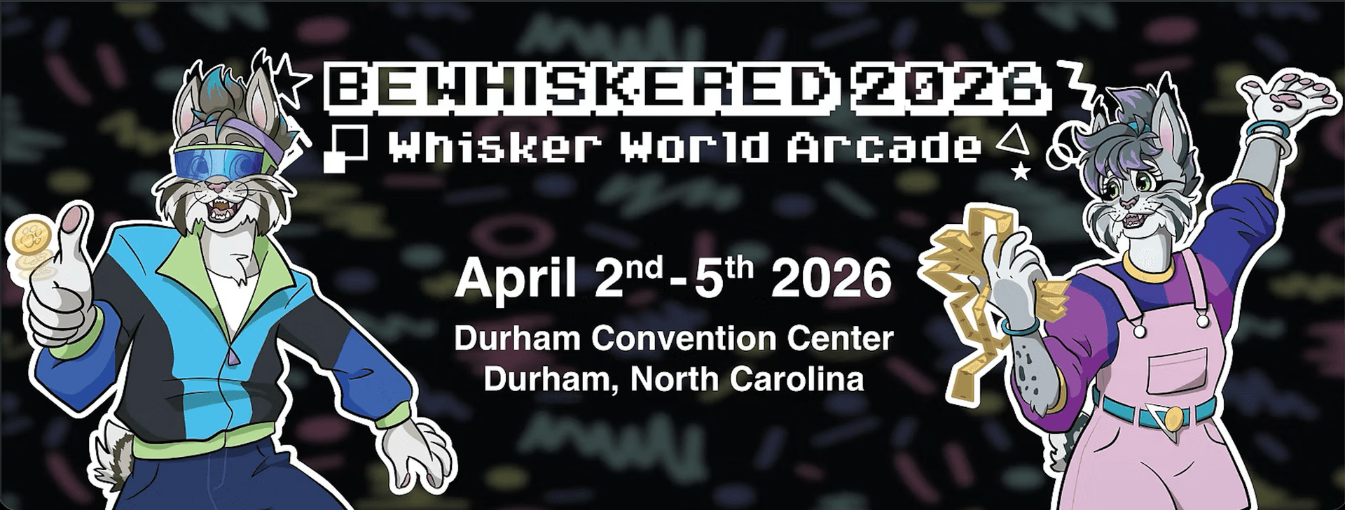 Event flyer for Bewhiskered (BWS)